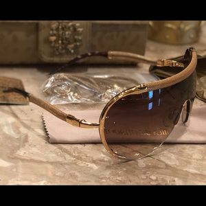 Authentic Roberto Cavalli Sunglasses Snake Detail.